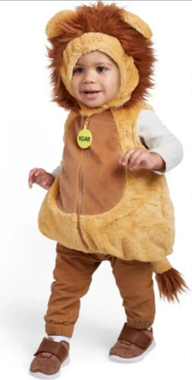 Going Wild Lion King Baby Halloween Costume Size 18 M